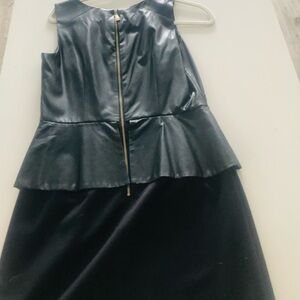Pleather dress !